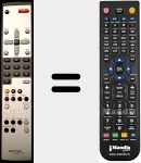 Télécommande pour remplacer RR-T97