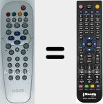 T&eacute;l&eacute;commande pour remplacer RCRCLE011 (313912876321)