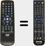 Télécommande pour remplacer REMCON1577