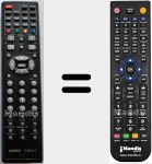 Télécommande pour remplacer 472589