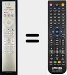 Télécommande pour remplacer 996592304018