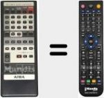 T&eacute;l&eacute;commande pour remplacer RC-T10LE