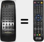 T&eacute;l&eacute;commande pour remplacer RAK-CH202WH