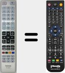 T&eacute;l&eacute;commande pour remplacer CT-8035 (23385770)