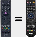 Télécommande pour remplacer RC4875 (23284935)