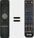 Télécommande pour remplacer YKF320-003 (242254990682)