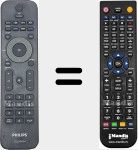 T&eacute;l&eacute;commande pour remplacer RC470501 (242254901833)