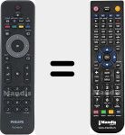 T&eacute;l&eacute;commande pour remplacer RC474701 (996510021923)