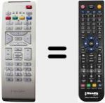 Télécommande pour remplacer REMCON1371