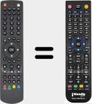 Télécommande pour remplacer RC 1910 (30070046)