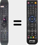 Télécommande pour remplacer R/C A3 49141 (30095562)
