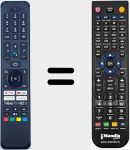 Télécommande pour remplacer RC45160 (30111973)