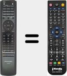 Télécommande pour remplacer RC003UD (307010052037M)