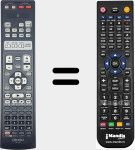 Télécommande pour remplacer RC-1147 (307010070004D)