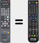 T&eacute;l&eacute;commande pour remplacer RC-1193 (30701016200AD)