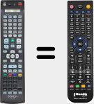 Télécommande pour remplacer RC-1194 (30701016300AD)