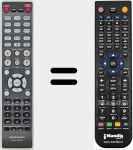 T&eacute;l&eacute;commande pour remplacer RC001PMND (30701025100AS)