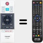 Télécommande pour remplacer CT-8545 (30101776)