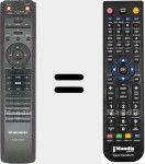 Télécommande pour remplacer RC001PMSA (30701011600AM)