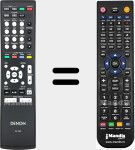 Télécommande pour remplacer RC-1189 (30701016700AD)