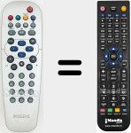 T&eacute;l&eacute;commande pour remplacer RC19335019/01 (313923808141)