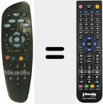 Télécommande pour remplacer URC 1615-01B01