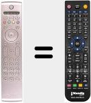 Télécommande pour remplacer REMCON059
