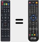 Télécommande pour remplacer 32NE4000