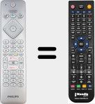 Télécommande pour remplacer 398GM10BEPHN0009HT