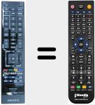 T&eacute;l&eacute;commande pour remplacer CT-90345 (REMCON1231)