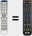 T&eacute;l&eacute;commande pour remplacer REMCON178