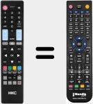 Télécommande pour remplacer 43F6