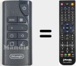 T&eacute;l&eacute;commande pour remplacer 5515110521