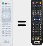 Télécommande pour remplacer RCV012 (5JJ9M06001)