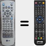 Télécommande pour remplacer 6711R1P065B