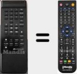 Télécommande pour remplacer 8000RC