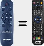 Télécommande pour remplacer 9178010862
