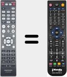 Télécommande pour remplacer RC004PMCD (943307102260S)