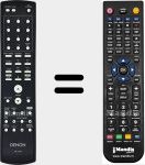 T&eacute;l&eacute;commande pour remplacer RC-1097 (943307000180D)