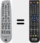 T&eacute;l&eacute;commande pour remplacer 97P1RA2QA1