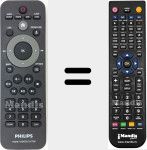 T&eacute;l&eacute;commande pour remplacer RC-2802 (996580009131)