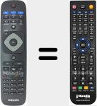 T&eacute;l&eacute;commande pour remplacer 996590009559