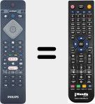 Télécommande pour remplacer 996592003182
