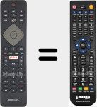 T&eacute;l&eacute;commande pour remplacer RC-GE017-420 (996597001250)