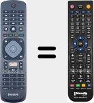 T&eacute;l&eacute;commande pour remplacer 996598000828