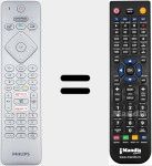 Télécommande pour remplacer YKF463-001 (996599002342)