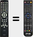 T&eacute;l&eacute;commande pour remplacer RC1129 (9H2307002380D)