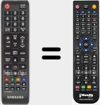Télécommande pour remplacer TM 1240 (AA59-00602A)