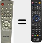 T&eacute;l&eacute;commande pour remplacer AH59-00134B