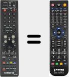 Télécommande pour remplacer AK59-00079D